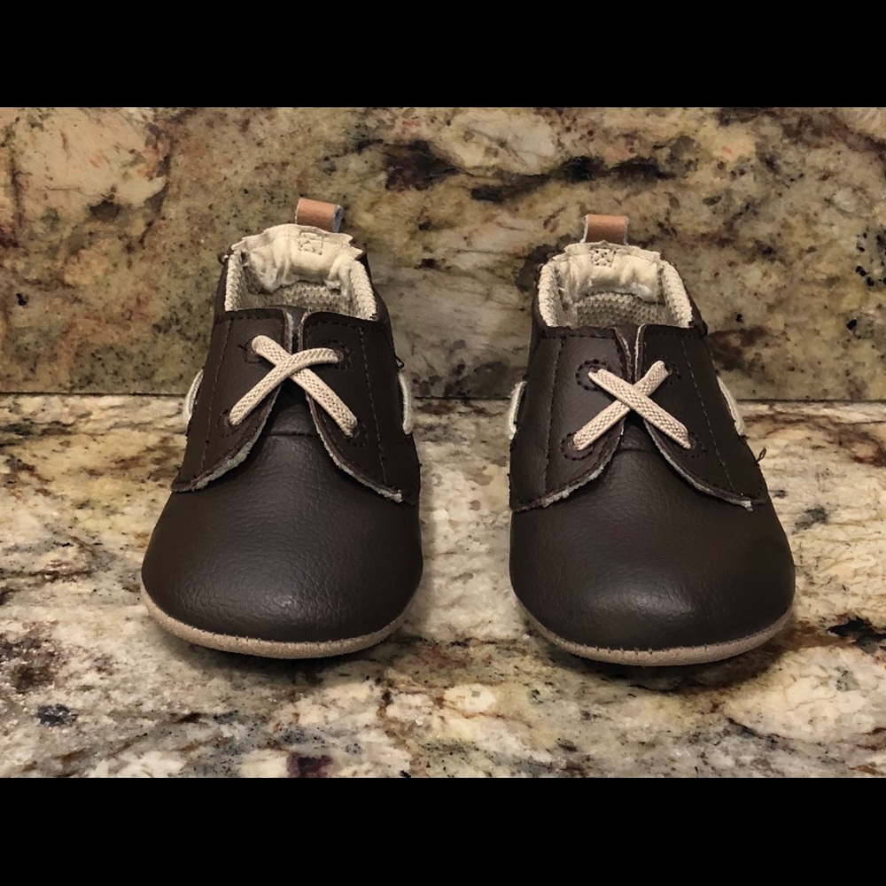 Robeez soft soled shoes. 9-12 mos.